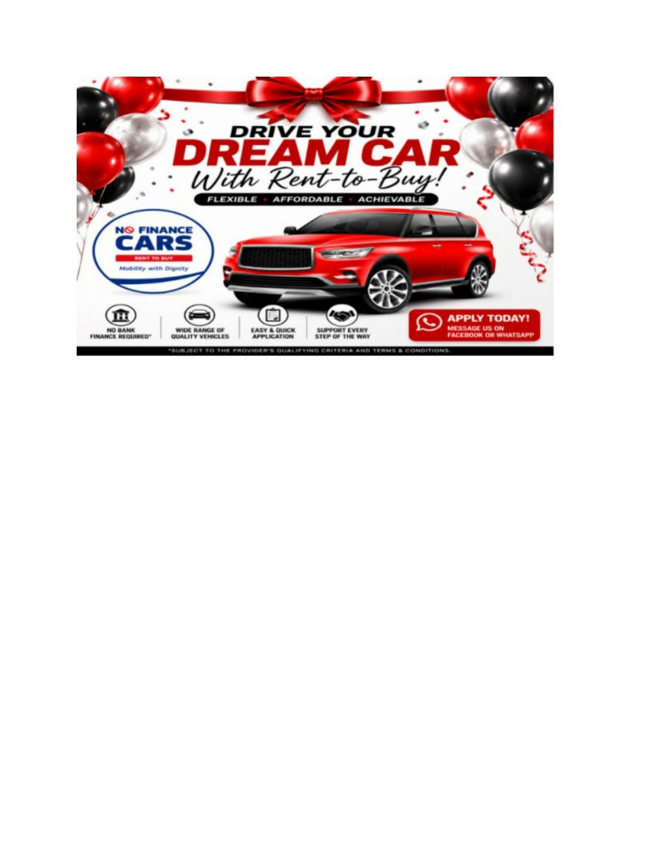 No Finance Cars- Rent to Buy