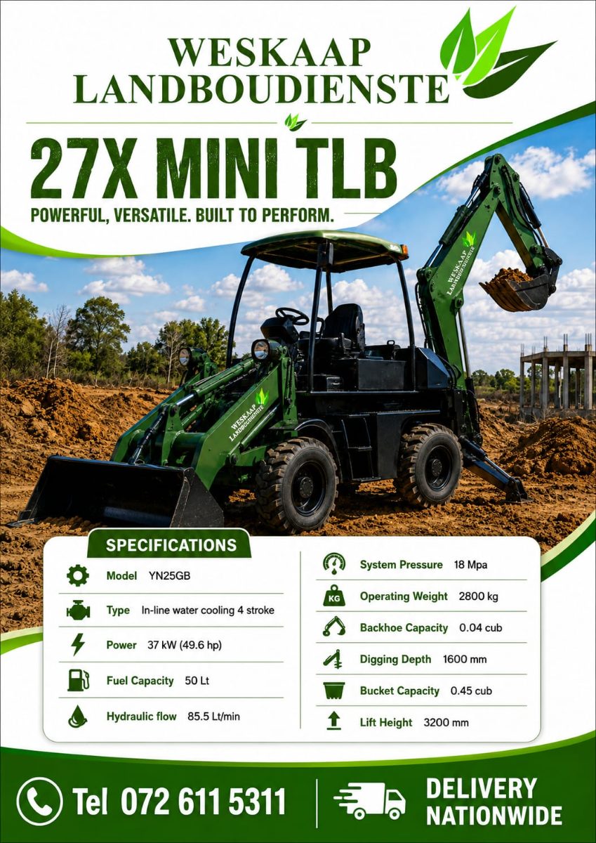 MINI TLB / BACKHOE