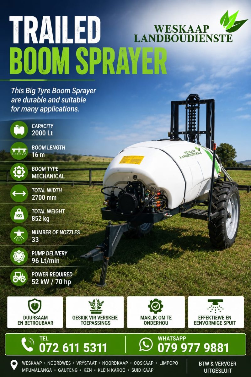 SLEEP SPUITE / TRAILED SPRAYERS